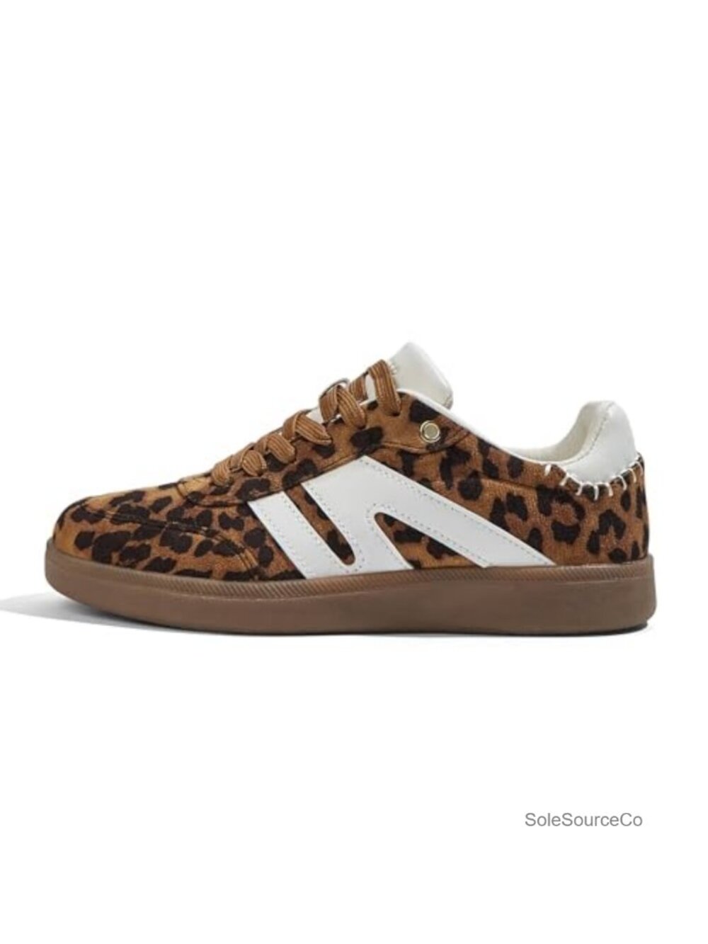Women's Retro Suede Leather Sneakers Gum Sole Comfort Skate Shoes